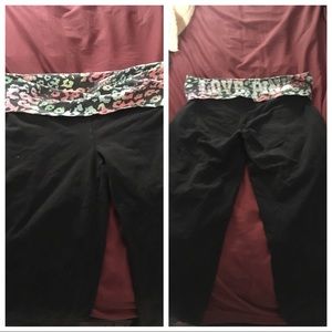 Pink Victoria secret capris